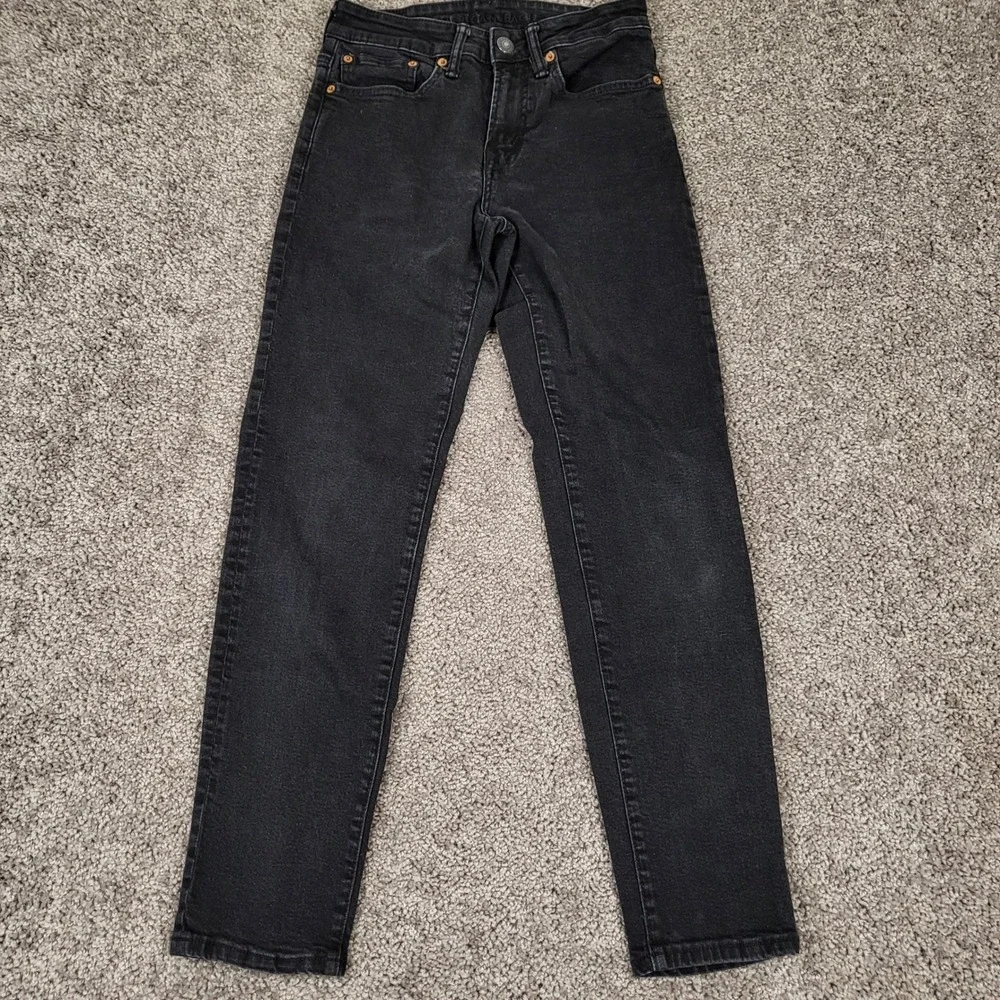 American Eagle Jeans Mens 26x30 Black Good Airflex+ Athletic Fit 0530-6530